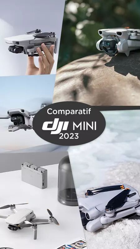 Comparaison gnrale : gamme DJI Mini