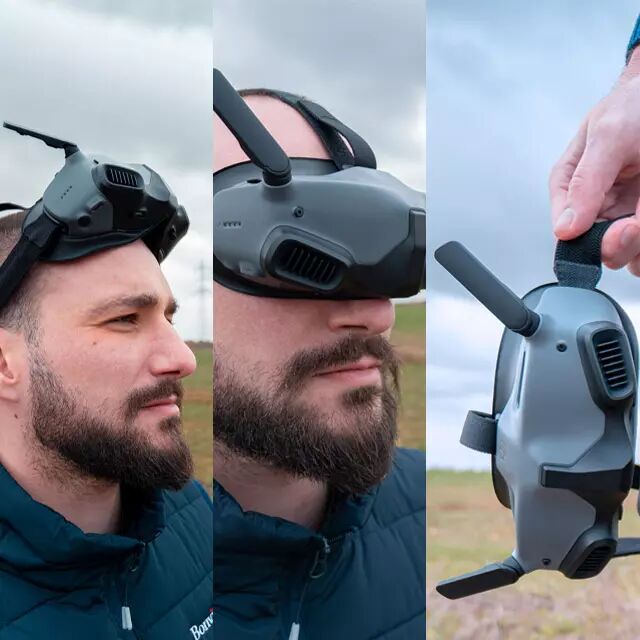 Port des DJI Goggles Integra (casque FPV)