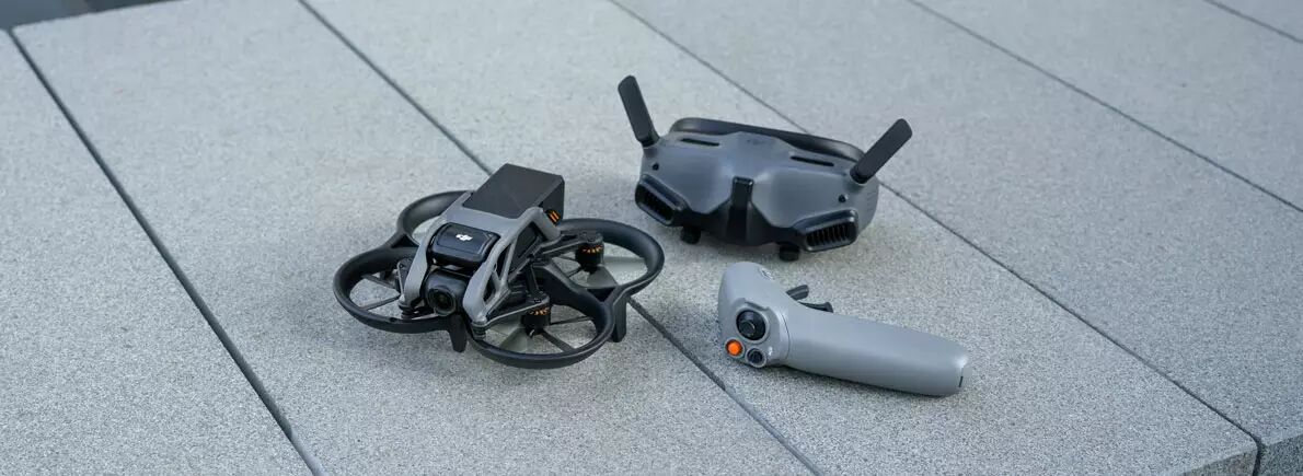 DJI RC Motion 2, DJI Avata et DJI Goggles 2
