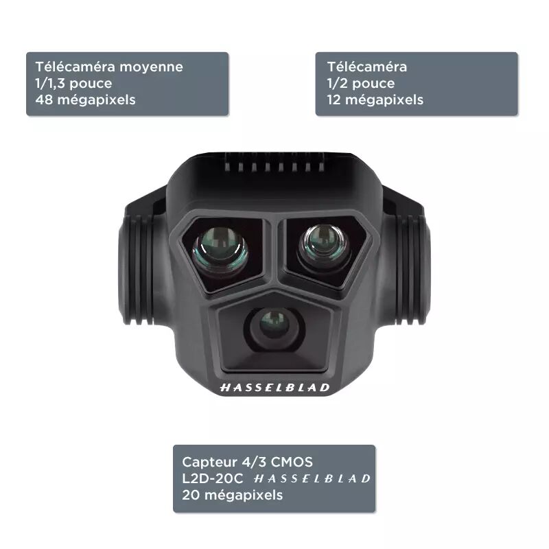 Triple capteur du drone DJI Mavic 3 Pro / Pro Cine