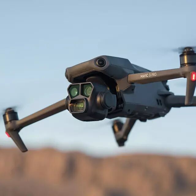 DJI Mavic 3 Pro : capteur polyvalent et performant