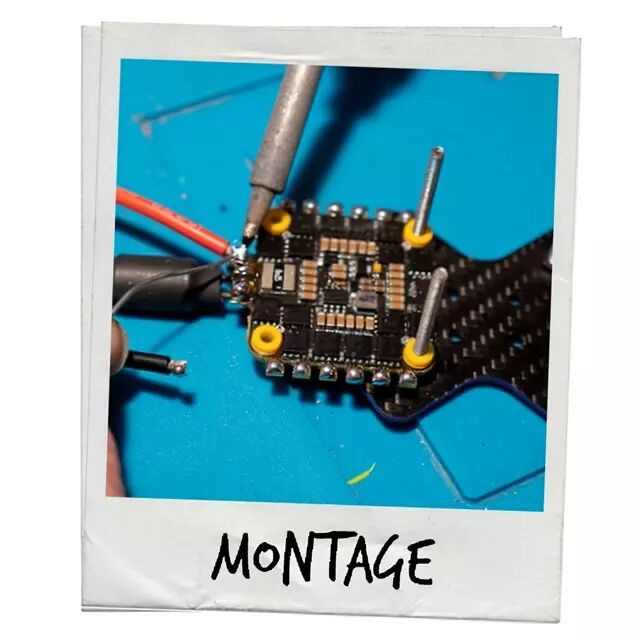 Montage contrleurs de vol drones FPV