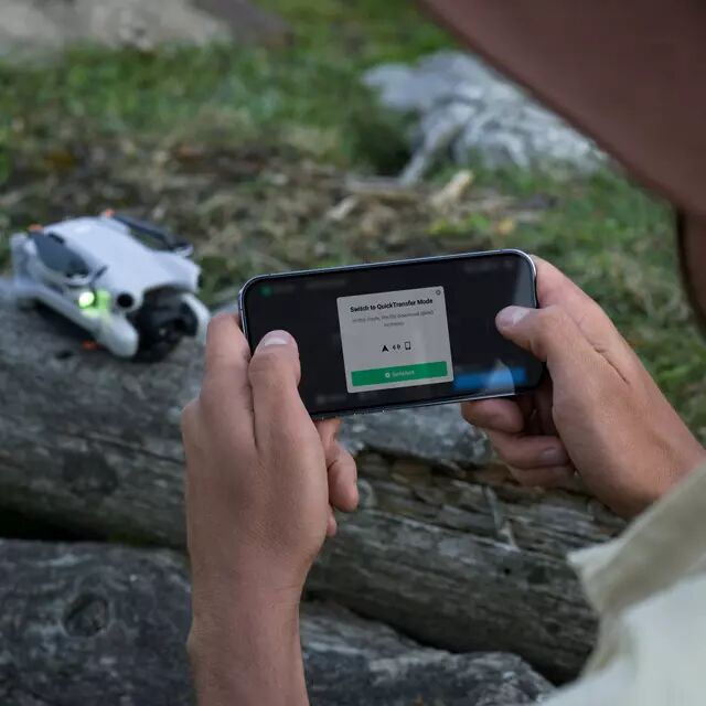 Mode QuickTransfer DJI Mini 4 Pro