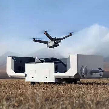 DJI Dock 2 avec drone Matrice 30T qui en dcolle