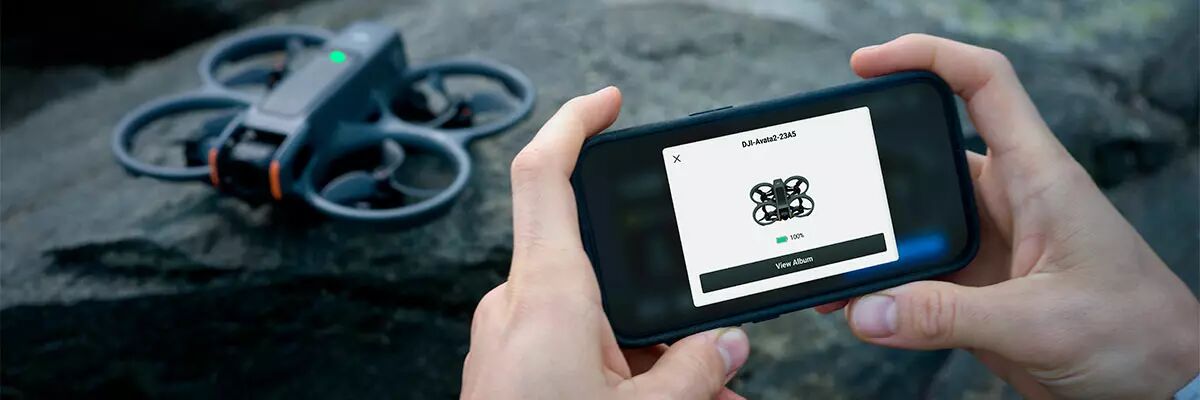 App DJI Fly et Avata 2