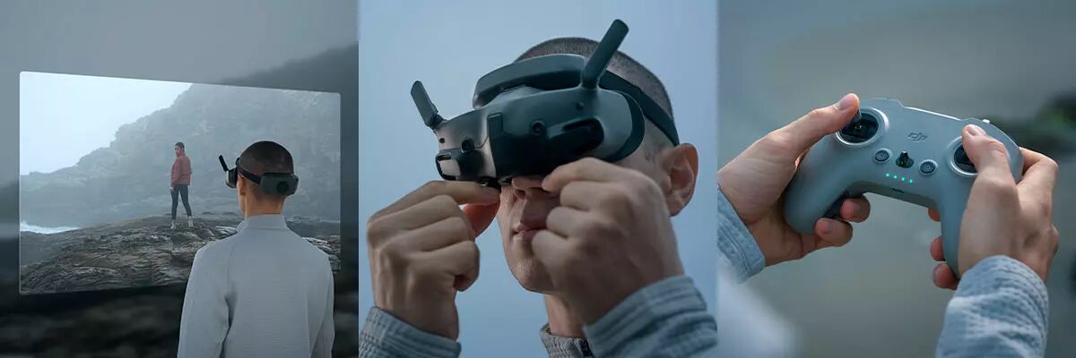 PIP DJI Goggles 3 et RC 3 DJI FPV