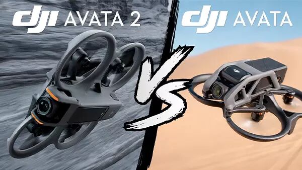 Comparatif DJI Avata 2 VS Avata