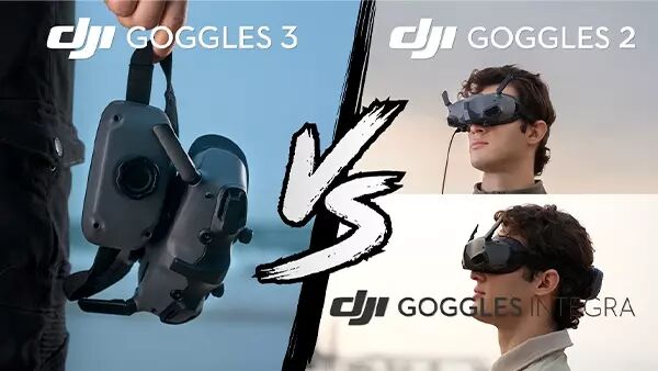 Comparatif des casques DJI