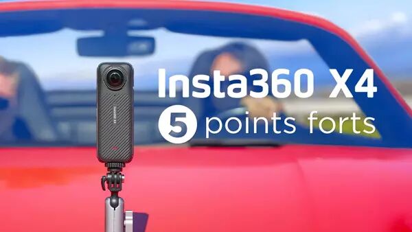 Dcouvrir les 5 points forts de la camra Insta360