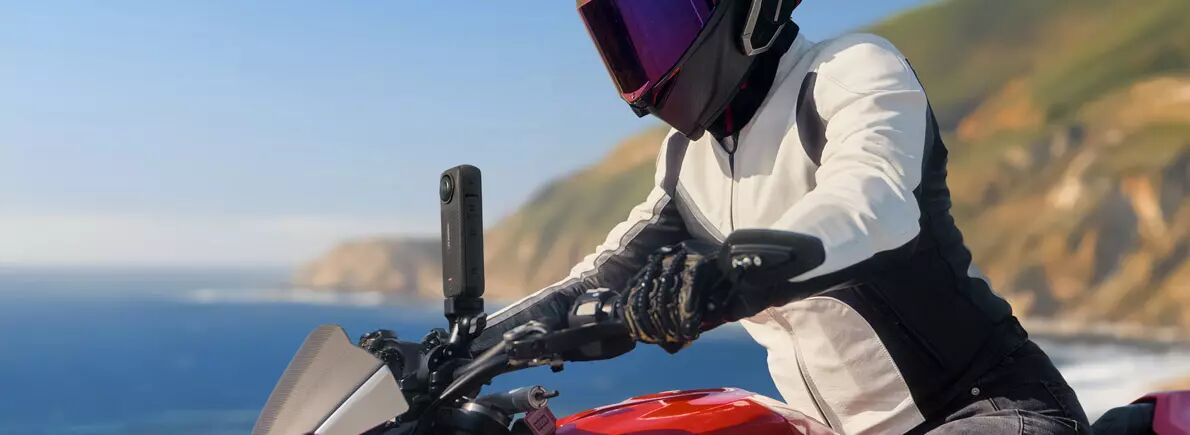 Camra 360 pour les motos - Insta360 X4