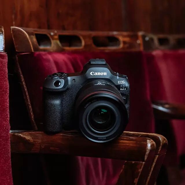 Canon EOS R5 Mark II dans un thtre