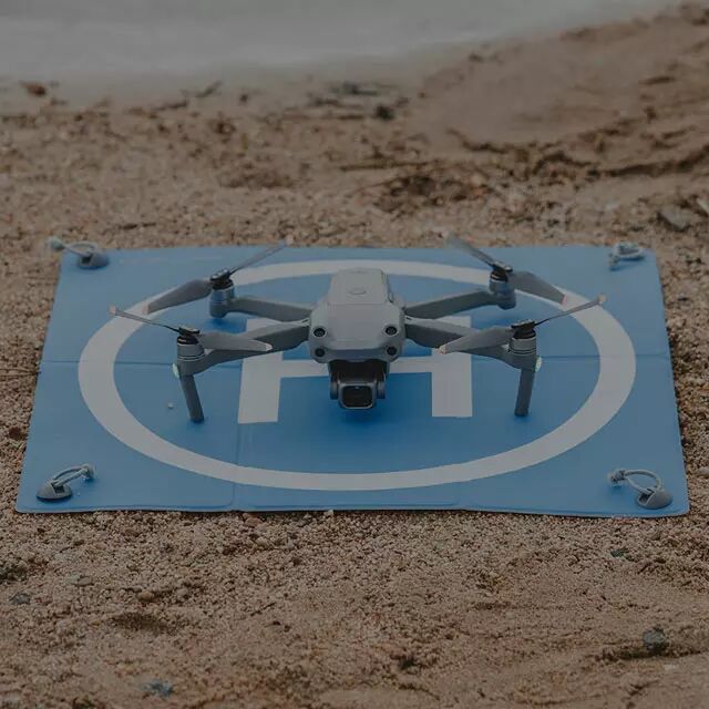 Piste de dcollage pour drones