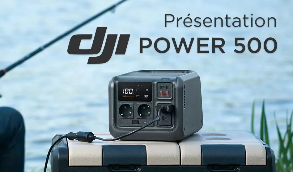 Article sur la prsentation de la DJI Power 500