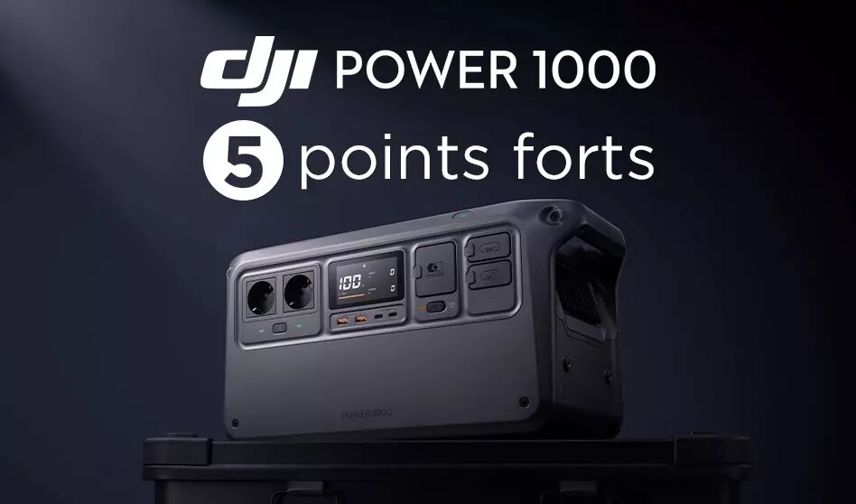 5 points forts DJI Power 1000