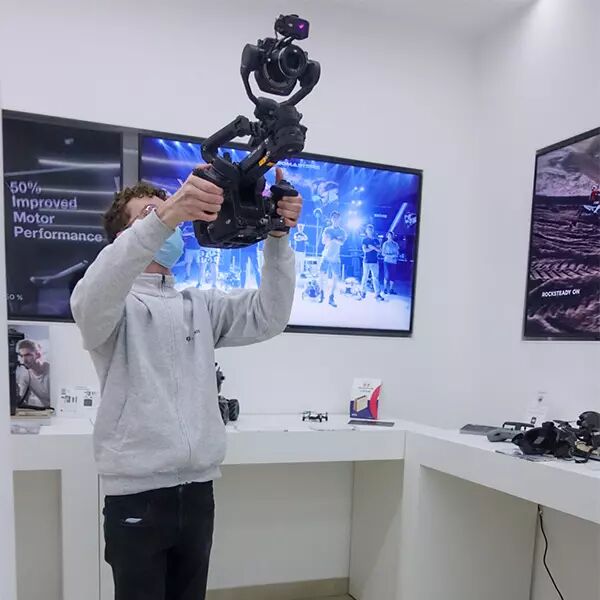 Test camra DJI 