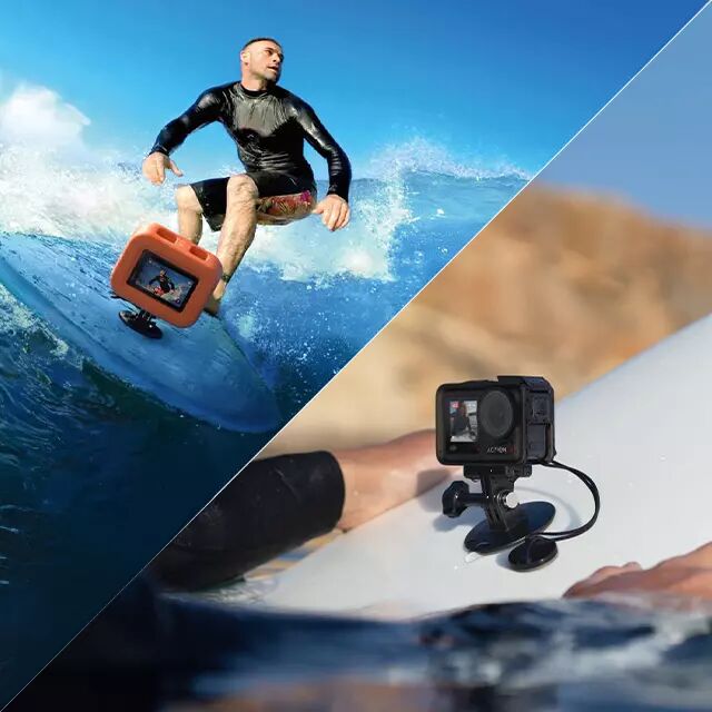Les accessoires pour camras embarques et sports aquatiques