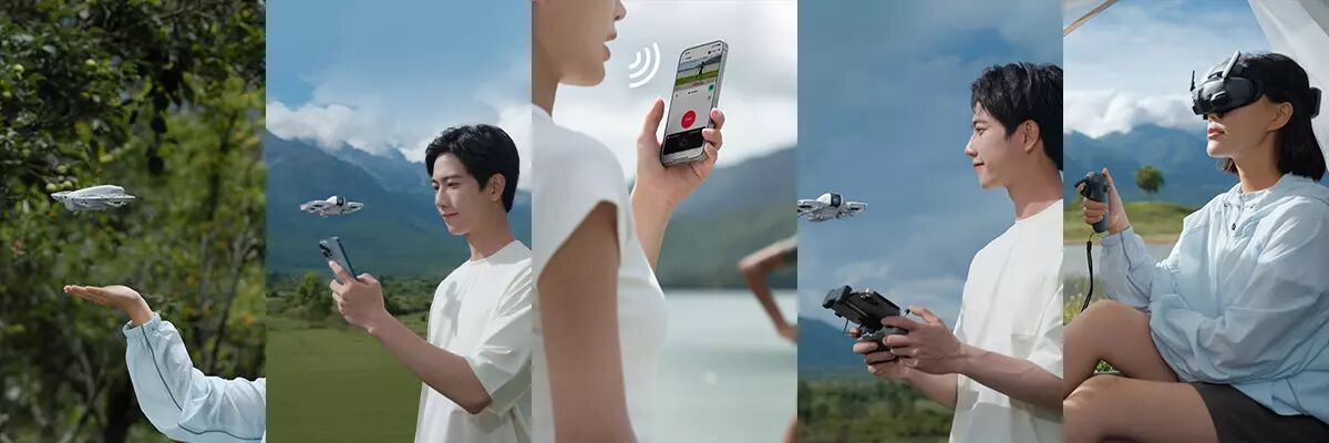 Les diffrents modes de contrle du DJI Neo