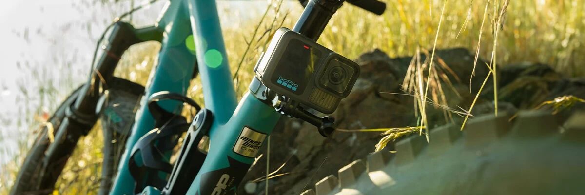 GoPro Hero13 Black sur un vlo