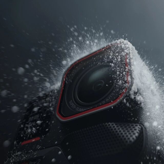 Insta360 Ace Pro 2 : rsistance  la neige