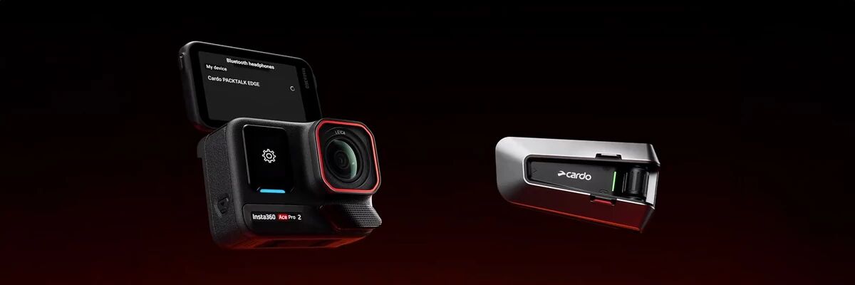 Insta360 Ace Pro 2 avec intercom Moto