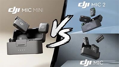 Comparatif technique des diffrents microphones nomade DJI 