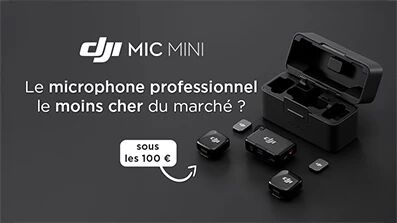 DJI Mic Mini : enfin un microphone professionnel  moins de 100  ? 