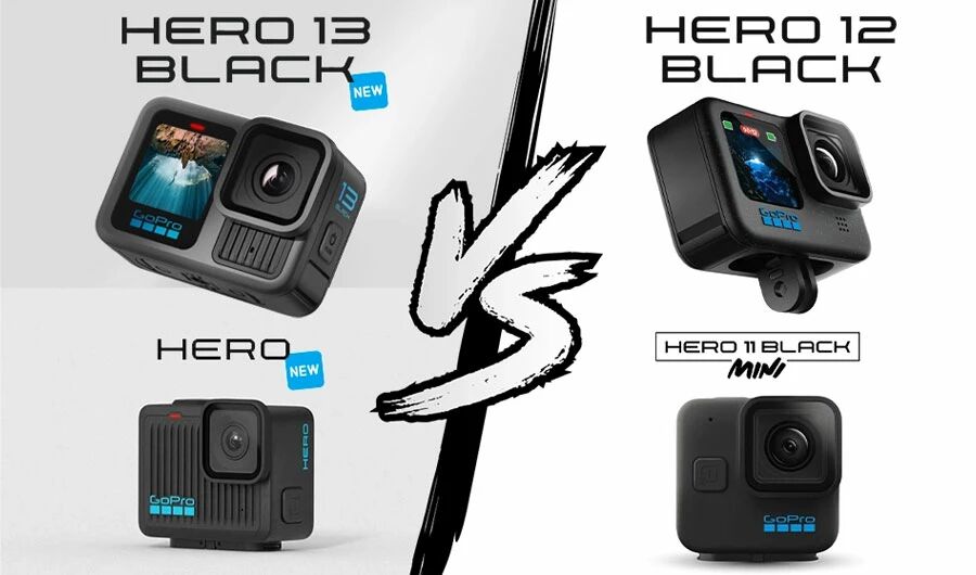 Comparatif technique complet GoPro