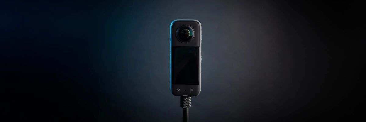 Camra 360 de face