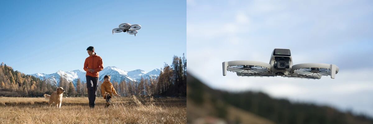 Drone DJI Flip en action