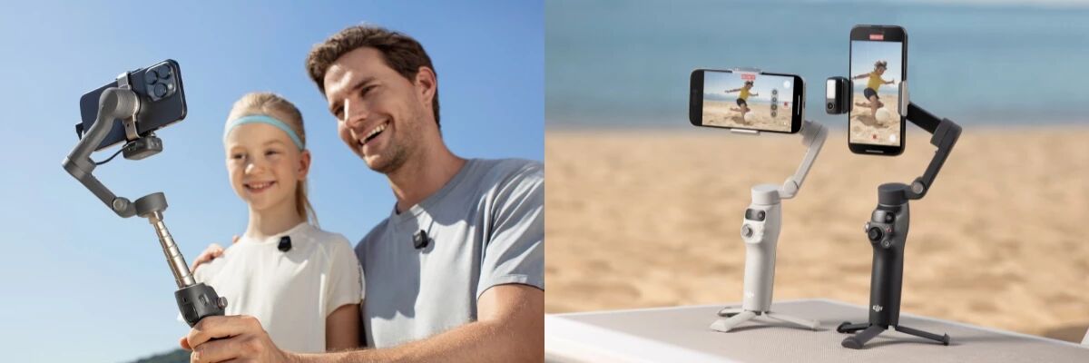 Stabilisation avance des Osmo Mobile 7 Series