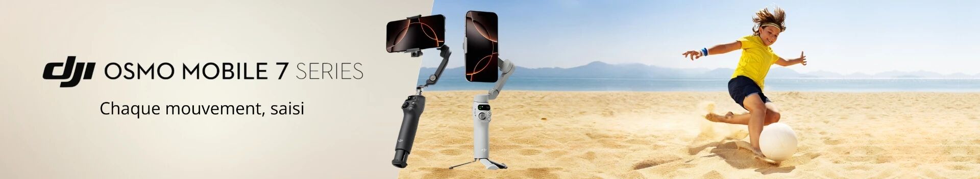 Prsentation des Osmo Mobile 7 et 7P