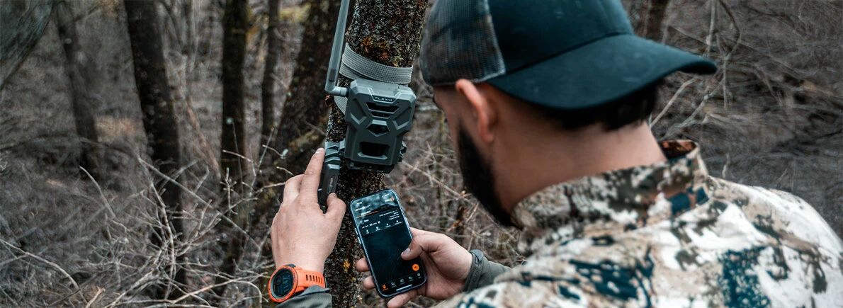 Paramtrage de la fonction SMS et MMS d'un pige photographique