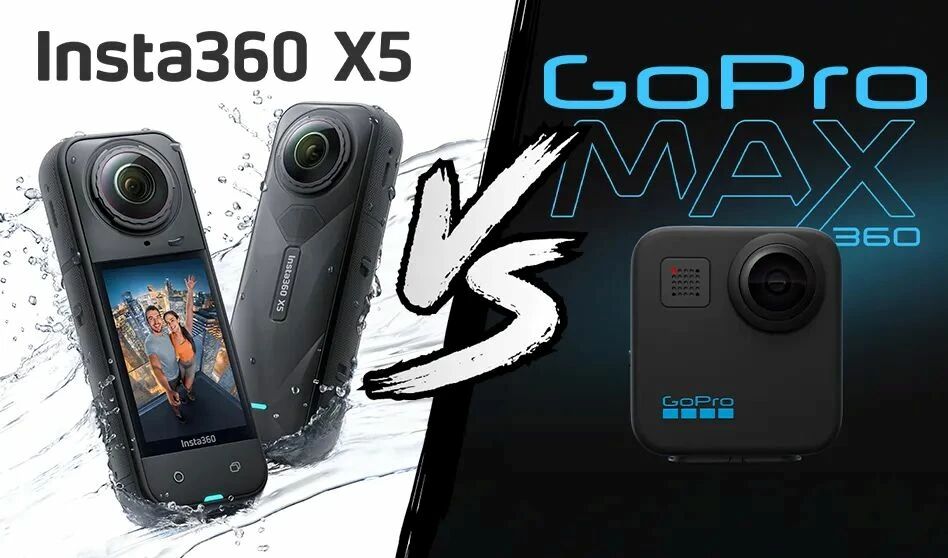 Article de blog comparatif Insta360 vs GoPro Max