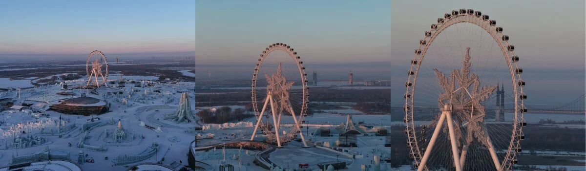 Photos prises par les 3 caméras du DJI Mavic 4 Pro