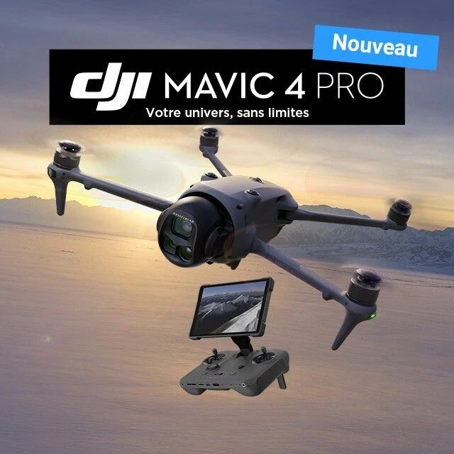 Bannire prsentation DJI Mavic 4 Pro