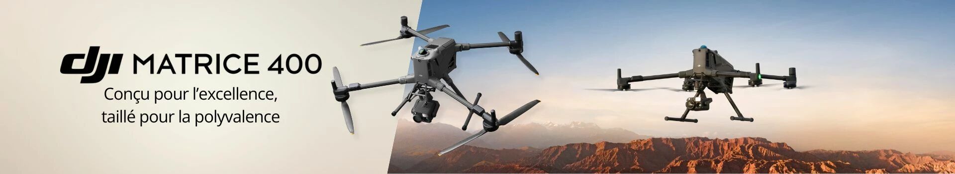 Drone professionnel DJI Matrice 400 : Conu pour lexcellence, taill pour la polyvalence