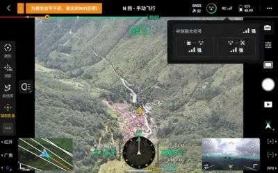 Intervention en montagne avec le DJI Matrice 400