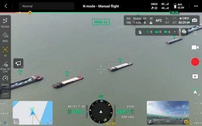 Patrouille maritime avec le DJI Matrice 400