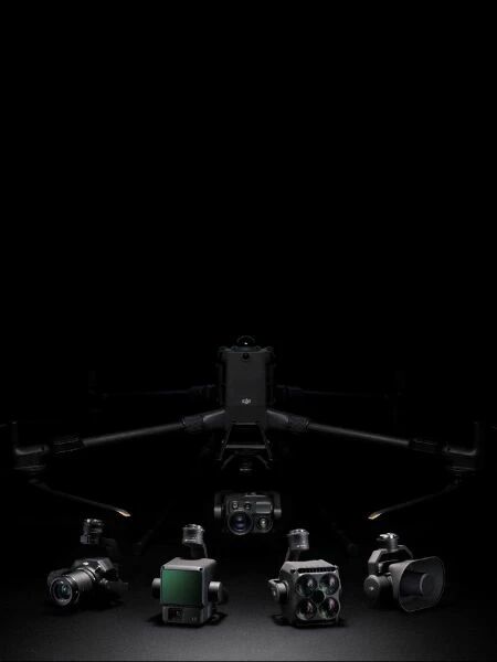 Drone DJI Matrice 400 et ses modules