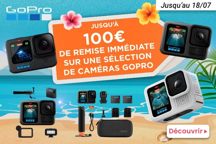 Promotions GoPro 100e de remise