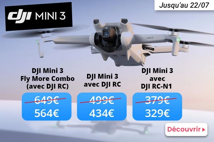 Promotion DJI Mini 3
