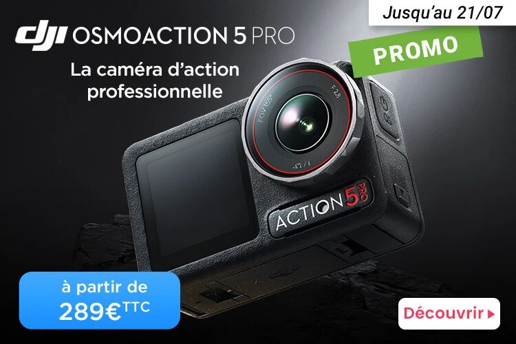 Promotion DJI Osmo Action 5 Pro