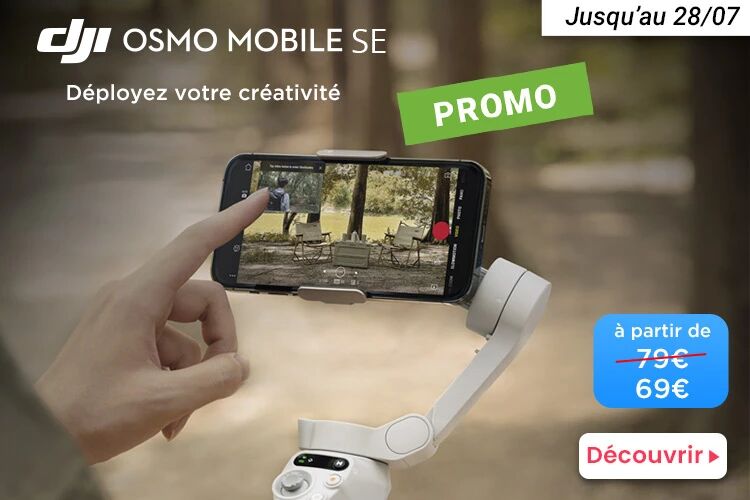 Promotion DJI Osmo Mobile SE
