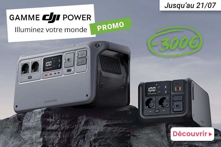 Promotion batterie nomade DJI Power