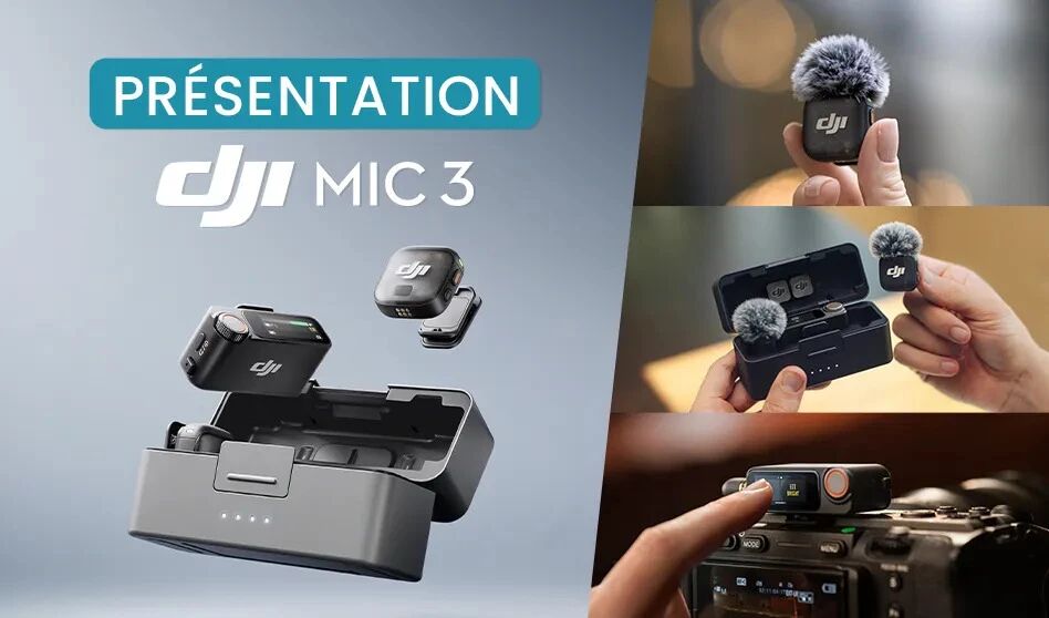 Article de blog DJI Mic 3 - Prsentation