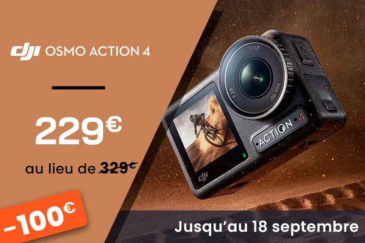 Promotion DJI Osmo Action 4