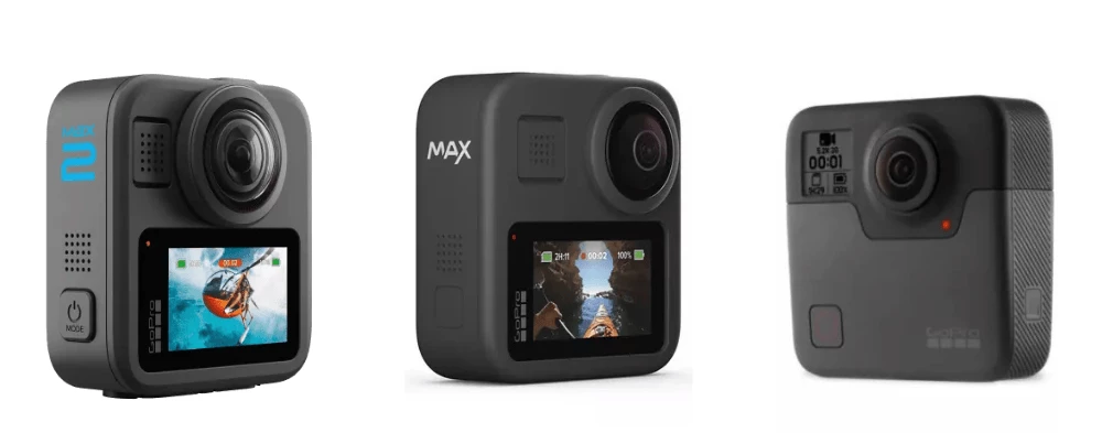 GoPro MAX 2 / GoPro MAX / GoPro Fusion