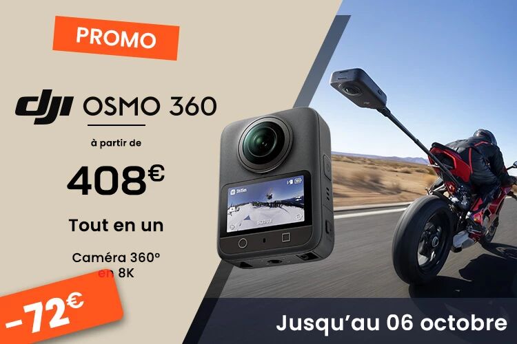 Promotion DJI Osmo 360