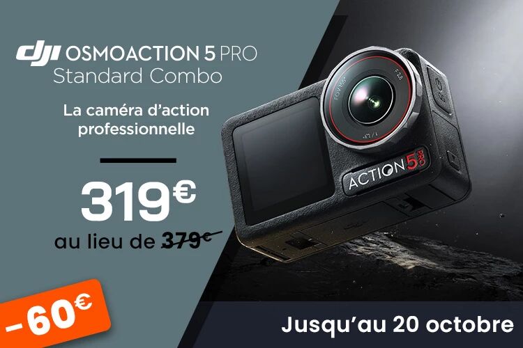 Promotion DJI Osmo Action 5 pro