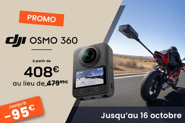 Promotion DJI Osmo 360